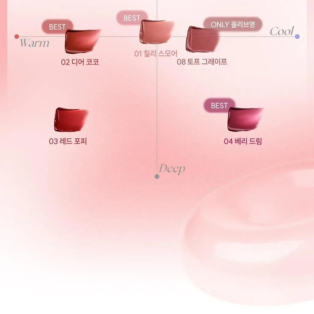 [팁매트립] 폰들리 슬립 틴트 8ml 8종 단품/기획 상세페이지 12